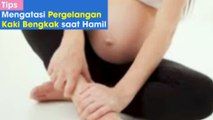 cara mengatasi pergelangan kaki bengkak saat ibu hamil