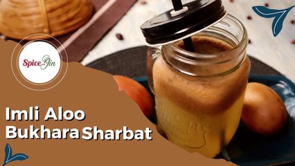 Imli Aloo Bukhara Sharbat | Summer Drink | Spicejin