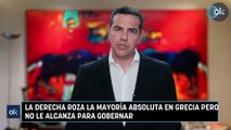 La derecha roza la mayoría absoluta en Grecia pero no le alcanza para gobernar