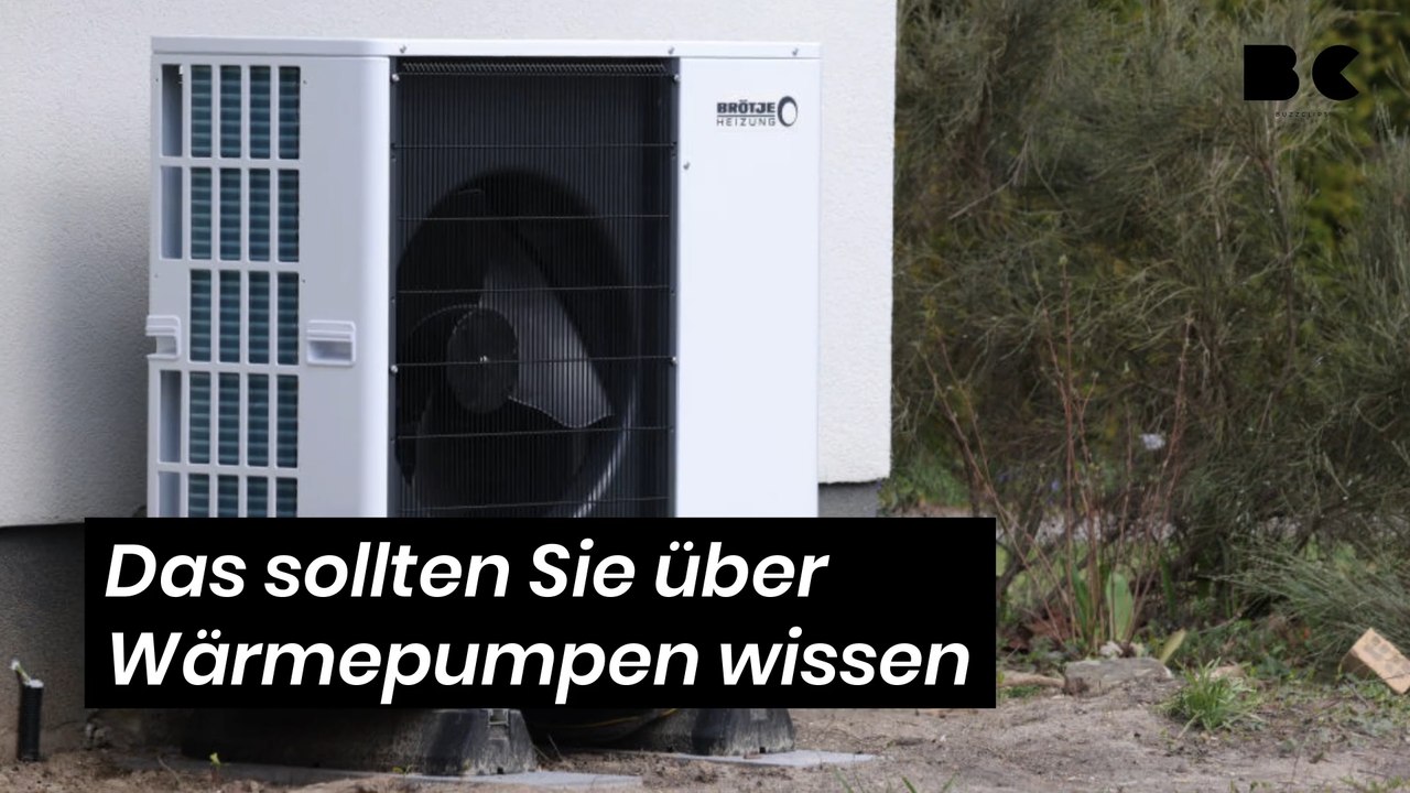 Das sollten sie über wärmepumpen wissen