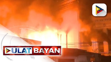 7 sugatan at mahigit P300-M danyos, naitala sa pagkasunog ng makasaysayang gusali ng Philippine Postal Office