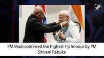 PM Modi conferred with Fiji's highest honour