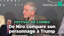 À Cannes, De Niro compare son personnage dans le dernier Scorsese à Trump