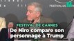 À Cannes, De Niro compare son personnage dans le dernier Scorsese à Trump