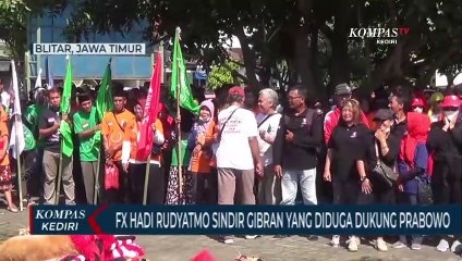 Orasi FX Hadi Rudyatmo Diduga Sindir Gibran Dukung Prabowo