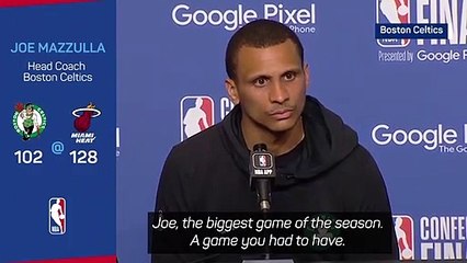 'It's on me' - Mazzulla blames himself for Celtics' Game 3 defeat