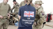 Footage of British Nationals being evacuated from Sudan by UK military personnel and civil servants from the FCDO FLEET
