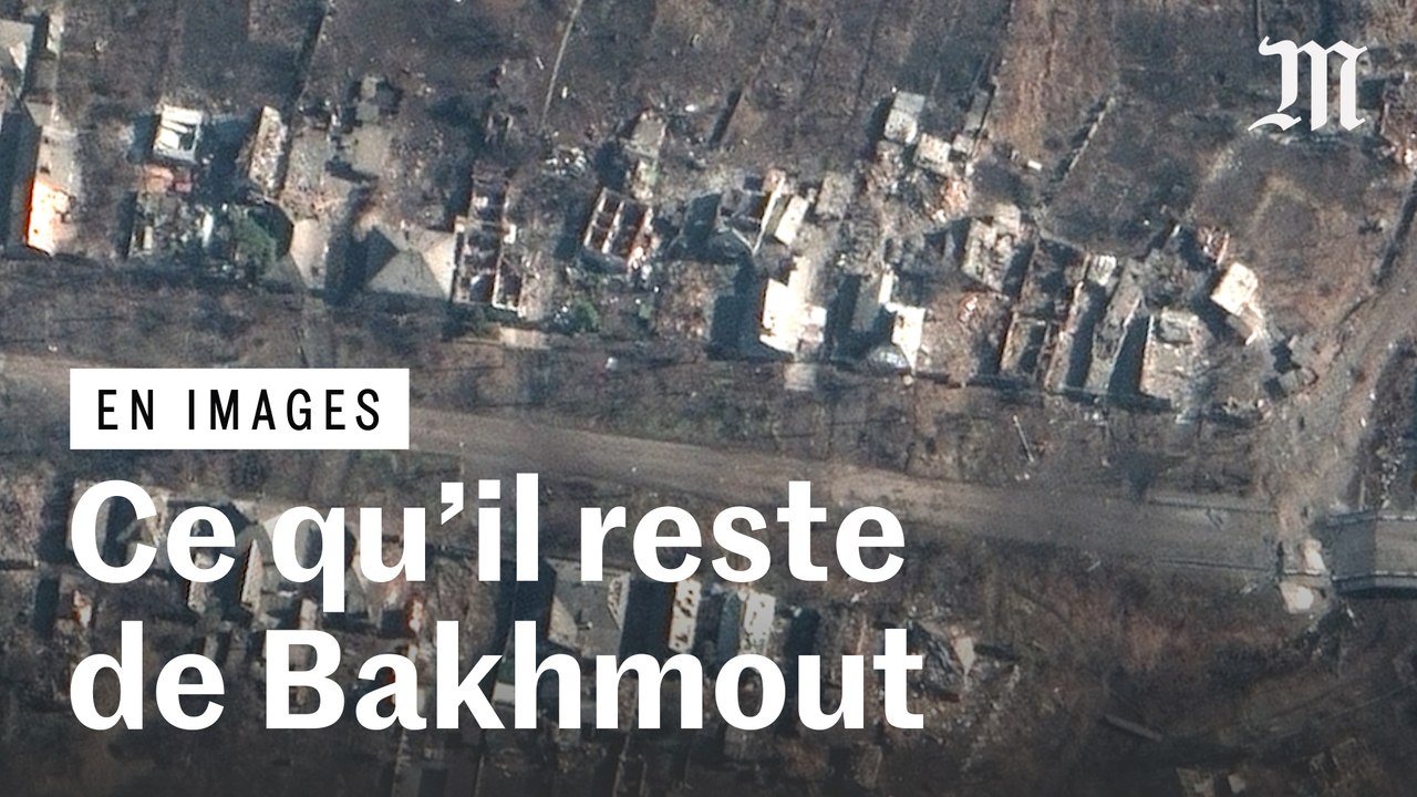 Ukraine Les Images De Bakhmout Dévastée Par La Guerre Vidéo Dailymotion