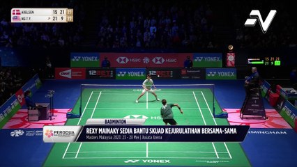 Kem badminton negara tetap pamer persembahan memuaskan dalam penampilan di Piala Sudirman 2023