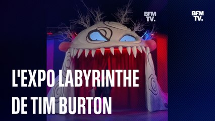 Le Labyrinthe de Tim Burton ouvre ses portes à Paris