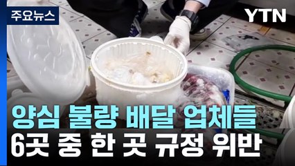 [경기] 배달음식 만드는 곳 가보니...6곳 중 한 곳 규정 위반 / YTN