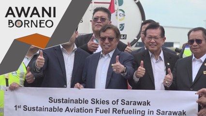 Sarawak bakal mengkomersialkan pengeluaran Bahan Api Penerbangan Mampan (SAF)