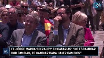 Feijóo se marca 'un Rajoy' en Canarias:  