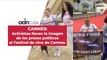 CANNES: Activistas llevan la imagen de los presos políticos al Festival de cine de Cannes.