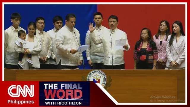 Arroyo shows support as Gonzales takes oath as House Sr. Deputy Speaker