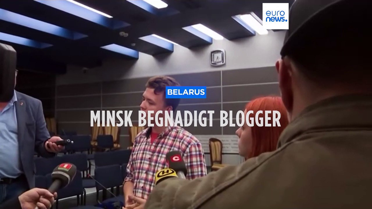 Belarussischer Blogger Protassewitsch begnadigt