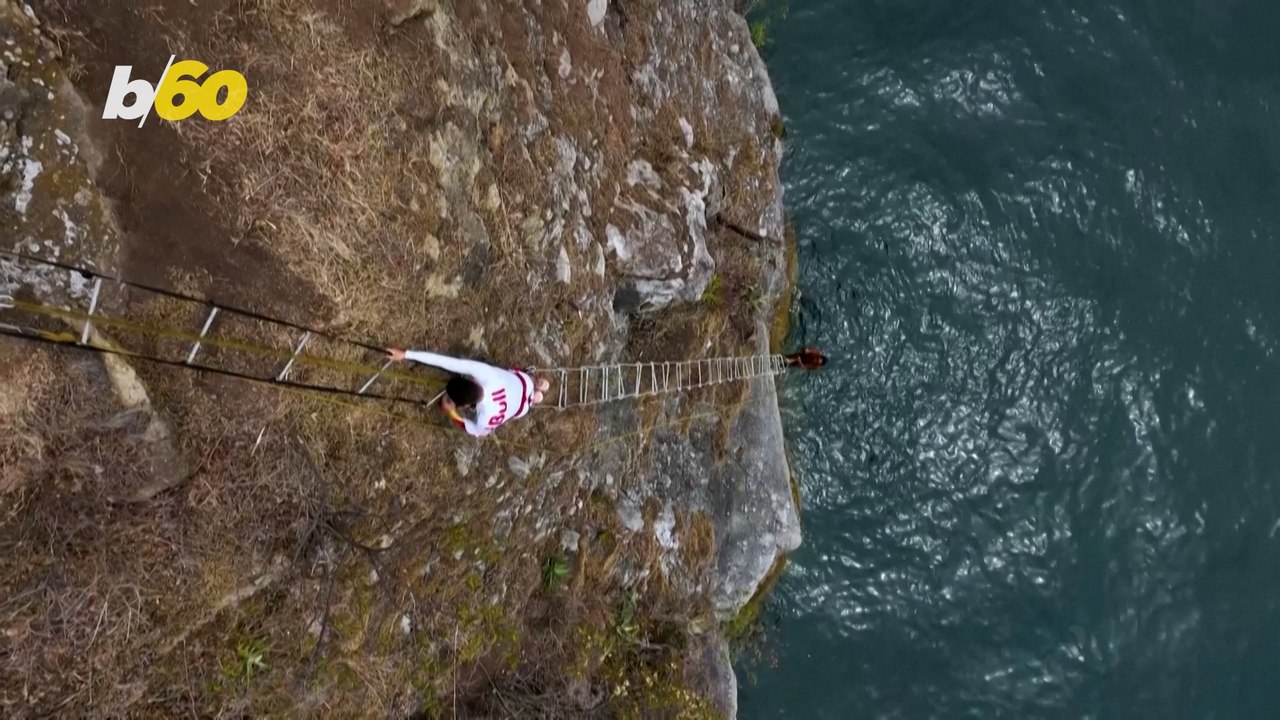 World-Class Cliff Divers Brave Guatemalan Jungl...