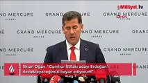 Sinan Oğan 'Erdoğan' dedi! 'Millet İttifakı bizi ikna edemedi'