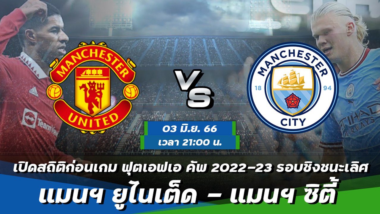 แมนฯ ยูไนเต็ด - แมนฯ ซิตี้ เอฟเอ คัพ 2022-23 รอ...