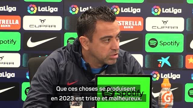 Racisme - Xavi défend Vinicius : “Le football est le seul sport qui accepte les insultes”