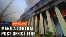 Fire razes decades-old Manila Central Post Office