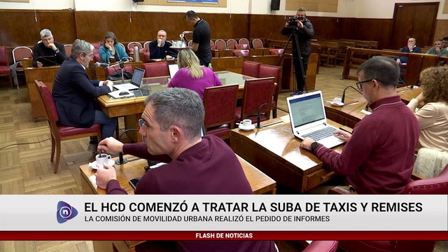 EL HCD COMENZÓ A TRATAR LA SUBA DE TAXIS Y REMISES