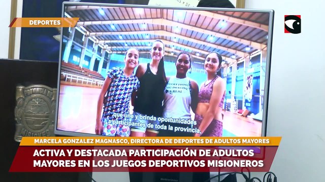 Juegos Deportivos Misioneros Cada vez más adultos mayores se suman en la práctica de distintas disciplinas