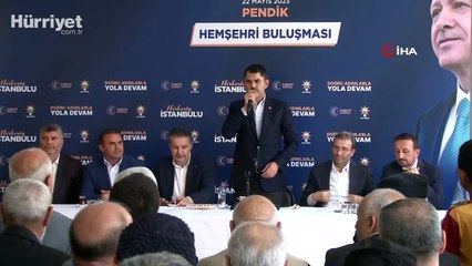 Bakan Murat Kurum: Ülkemiz için mücadele veriyoruz