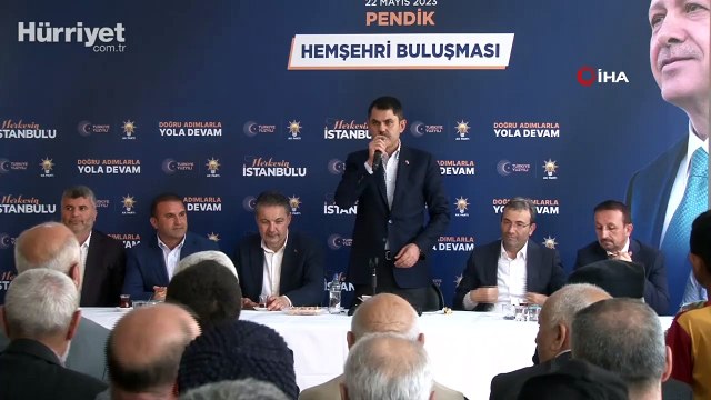 Bakan Murat Kurum: Ülkemiz için mücadele veriyoruz