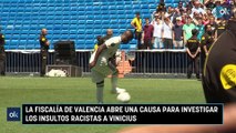 La Fiscalía de Valencia abre una causa para investigar los insultos a Vinicius