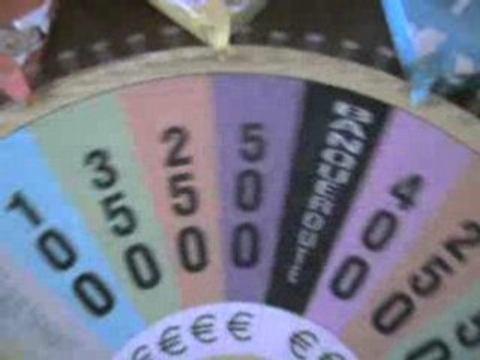 La roue de la fortune - 3 e manche (case a 10 000 €)