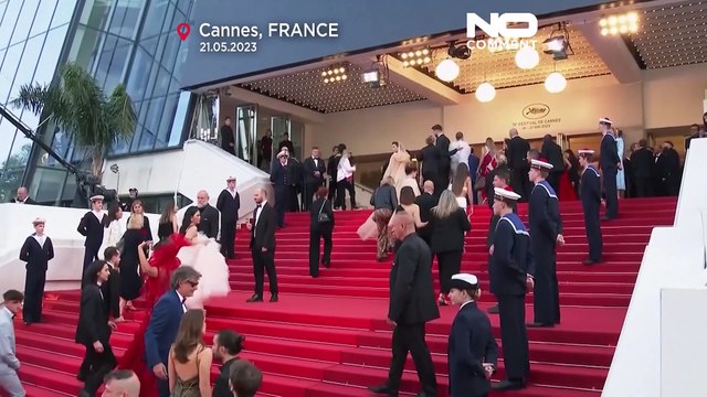 شاهد: كوكبة من الفنانيين على السجادة الحمراء لمهرجان كان السينمائي