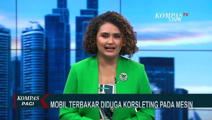 Download Video: Korsleting Mesin Sebabkan Mobil Pikap Muatan Pasir Terbakar di Sulawesi Selatan