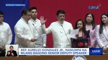 Rep. Aurelio Gonzales Jr., nanumpa na bilang bagong senior deputy speaker | Saksi