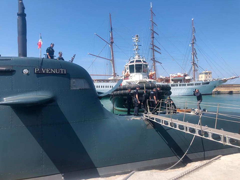 Il sommergibile Pietro Venuti fa ancora scalo a Civitavecchia