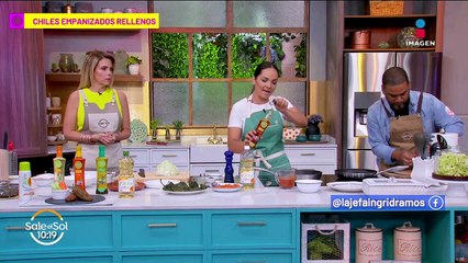 Chiles Empanizados Rellenos: Receta de la Chef Ingrid Ramos