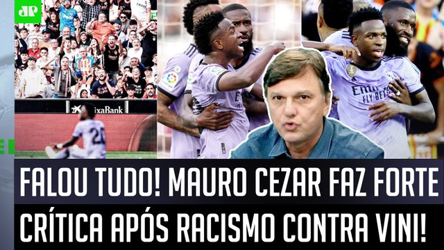 O Vinicius Júnior FEZ ATÉ POUCO pra esse BANDO DE RACISTAS, IMUNDOS! Ele... Mauro Cezar FALA TUDO!