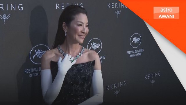 Michelle Yeoh terima anugerah khas di Cannes