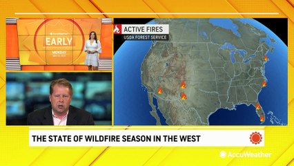 Current state of wildfire season in the United States
