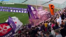 Fiorentina, allenamento a porte aperte al Franchi