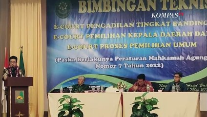 MA Gelar Bimbingan Teknis Layanan Daftar Perkara secara Online  MA NEWS