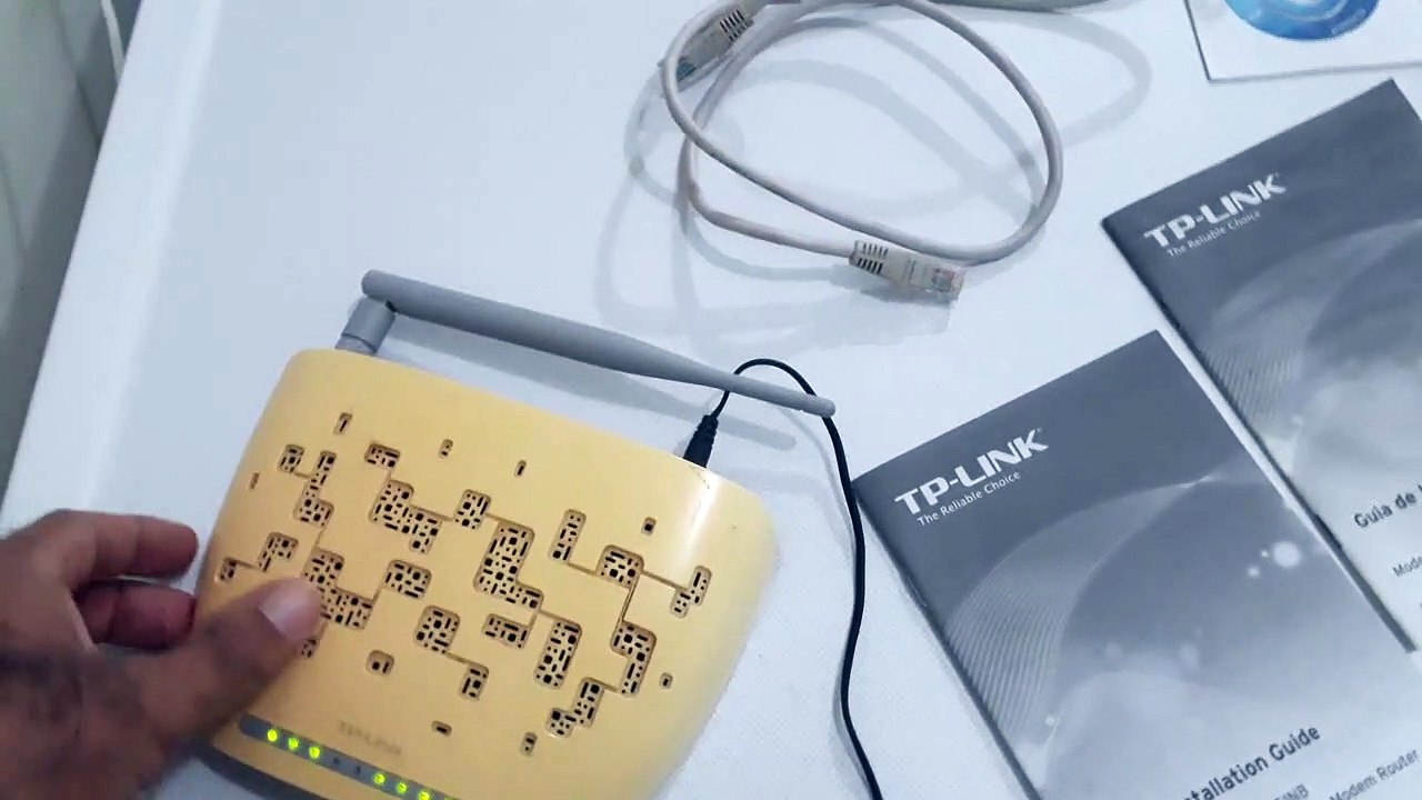 TP - link 150mbps n adsl2+modem router