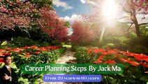 Career Planning Steps for Professionals By Jack Ma