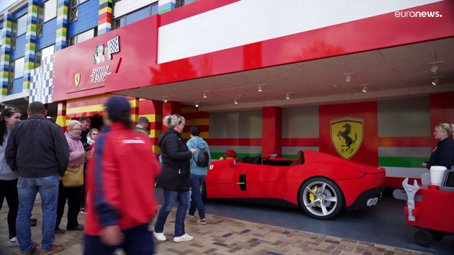 شاهد: في الدنمارك ـ سيارة فيراري فاخرة وكاملة.. مصنوعة من الليغو