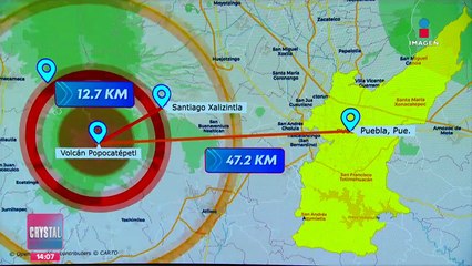 Popocatépetl: Estos son los poblados más cerca del volcán