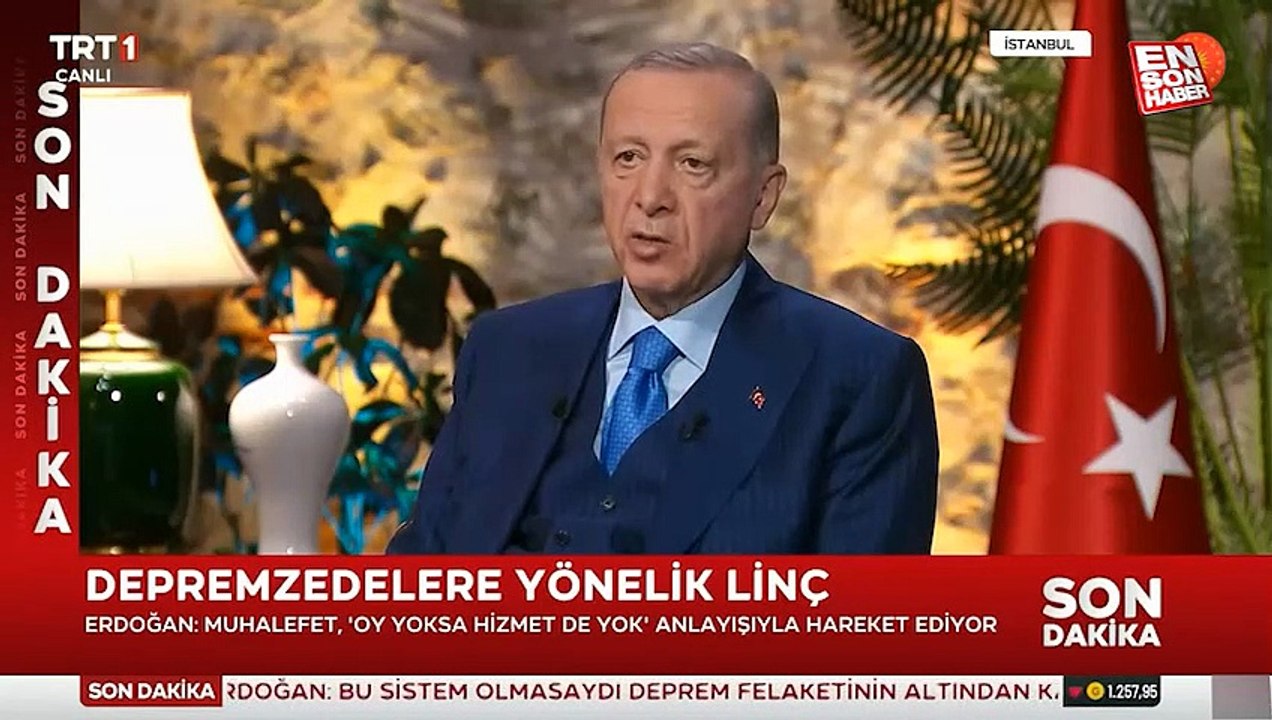 Cumhurbaşkanı Erdoğan'dan depremzede öğrenciler...