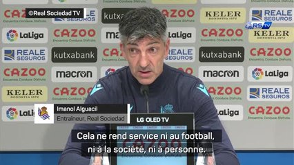 Racisme - Alguacil : “Cela ne rend service ni au football, ni à la société, ni à personne”