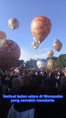 Balon udara di Wonosobo Viral dan mendunia #viral #balonudara