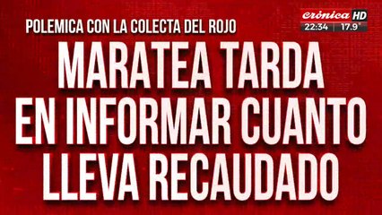 Polémica: Maratea tarda en informar cuánto lleva recaudado