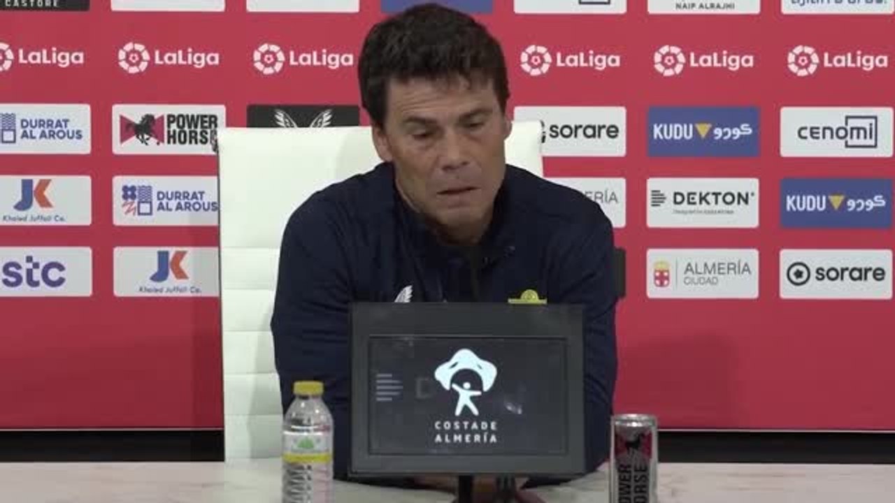 Almeria-Trainer: 'Das ist es, was mich beunruhigt'